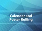 Calendar and Poster Rolling