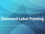 Gummed Label Printing