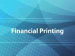 Financial Printing