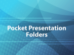 Pocket Presentation Folders