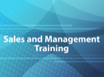 Sales and Management Training